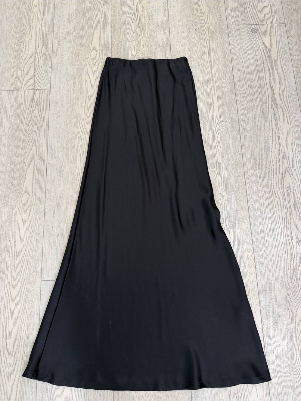 Black Women's Maxi Skirt - Classic A-Line